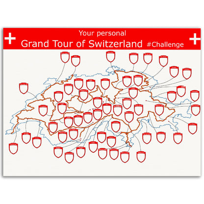 Swiss Grand Tour Snap-Memories-Poster